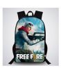 iShopping - Traverse Free Fire Digital Printed School Bag (T619TWH)