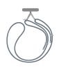 iShopping - Uniq Coehl Universal Lanyard For Mobile Phones - Sapphire Blue