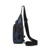 iShopping - Poso Casual Chest Bag For Men Army Blue (PS-326)