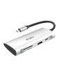 iShopping - WIWU Alpha 7 In 1 USB-C Hub Gray (Alpha 731HP)