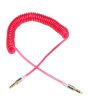 iShopping - Wish Hub 3.5mm Aux Cables For Car Red