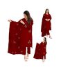 iShopping - ZamZam 3pc Flower Embroidery Dress For women
