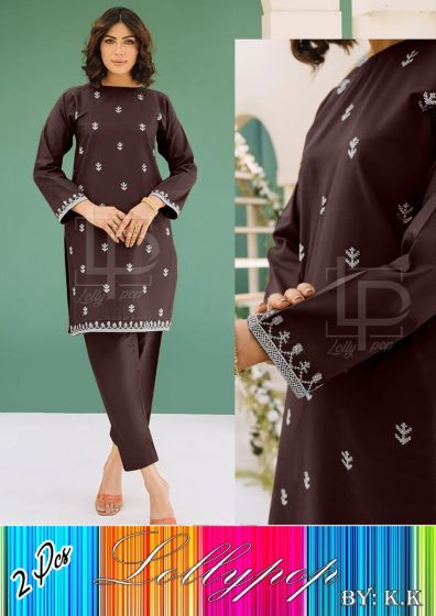 iShopping - RG Shop Embroidery 2 pes suit for women