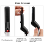 iShopping - Lootlo Bazaar Modeling Comb Hair & Beard Straightener & Styler
