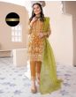 iShopping - Pista Collection 3pcs Heavy Embroidered Shirt Trouser Embroidered Dupatta