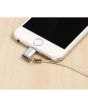 iShopping - Remax OTG Micro USB To Lighting For iPhone - Gold (RA-USB2)
