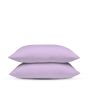 iShopping - Rainbow Linen Bed Sheet Set Single Size Lilac (Pack Of 3)