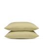 iShopping - Rainbow Linen Bed Sheet Set King Size Tan (Pack Of 3)