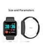 iShopping - M.Mart D20 Bluetooth Smart Watch Black
