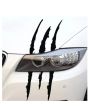 iShopping - M.Mart Reflective Monster Stripe Claw Applique Car Sticker White