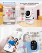 iShopping - Inqmega 1080P Cloud Wireless IP Camera White