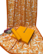 iShopping - Shah Kamal Fabrics Unstitched Suit For Women 3-Pcs-Yellow
