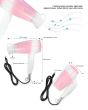 iShopping - Kemei 3 In 1 Hair Dryer Pink (KM-3088)