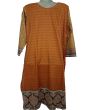 iShopping - Marfani Collection Rust Embroided Lawn Kurti for Women (RST-001)
