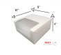 iShopping - Packzypk Cake Box For 8x8x4 White (Pack of 20)