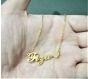 iShopping - King Fiza Name Gold Platted Necklace