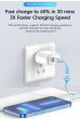 iShopping - KUULAA 30W MFI Certified PD Type-C to Lightning Fast Charging Cable Black 1M